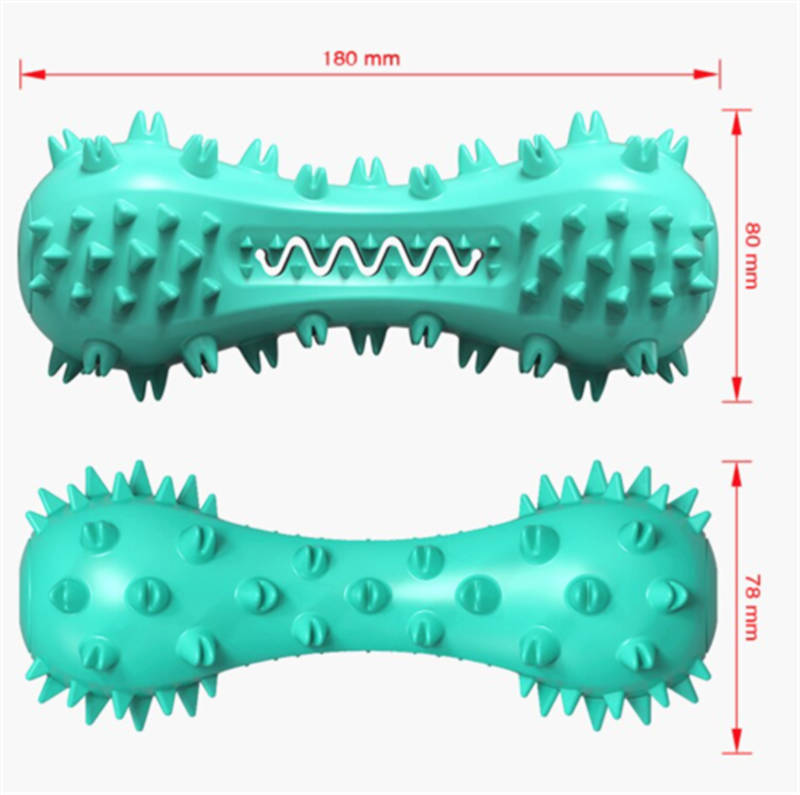 Pet Dog Cleaning Chew Toys For Aggressive Dogs Rubber Molar Stick Dog Oral Teeth - BarkandMeow