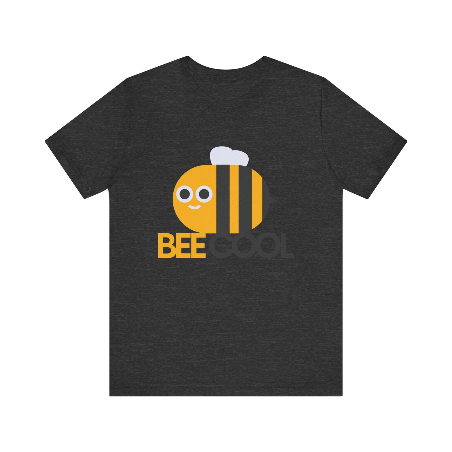 Bee Cool T-Shirt, Unisex Jersey Tee, Fun Summer Tee, Gift for Bee Lovers, Cute Bee Graphic Tee, Casual Wear - BarkandMeow