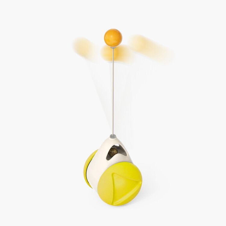 Cat Rotating Windmill Multi-Function Toys Itch Scratching Device Teeth Shining Toy - BarkandMeow