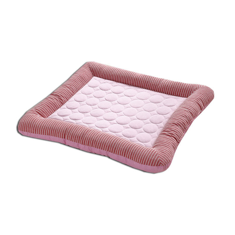 Pet Cooling Pad – Ice Silk, Soft, Breathable Summer Mat for Dogs & Cats - BarkandMeow