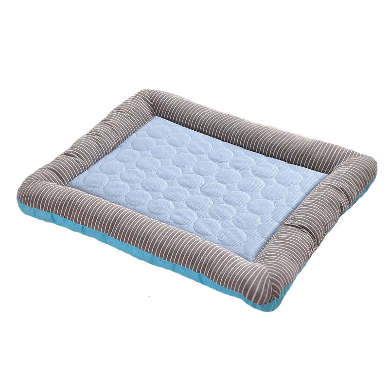 Pet Cooling Pad – Ice Silk, Soft, Breathable Summer Mat for Dogs & Cats - BarkandMeow