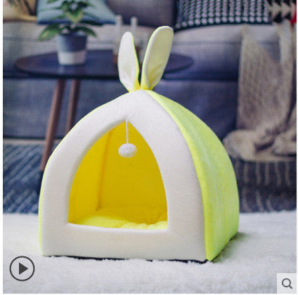 Cat House Cat House Villa Cat Bed Small Dog Kennel - BarkandMeow