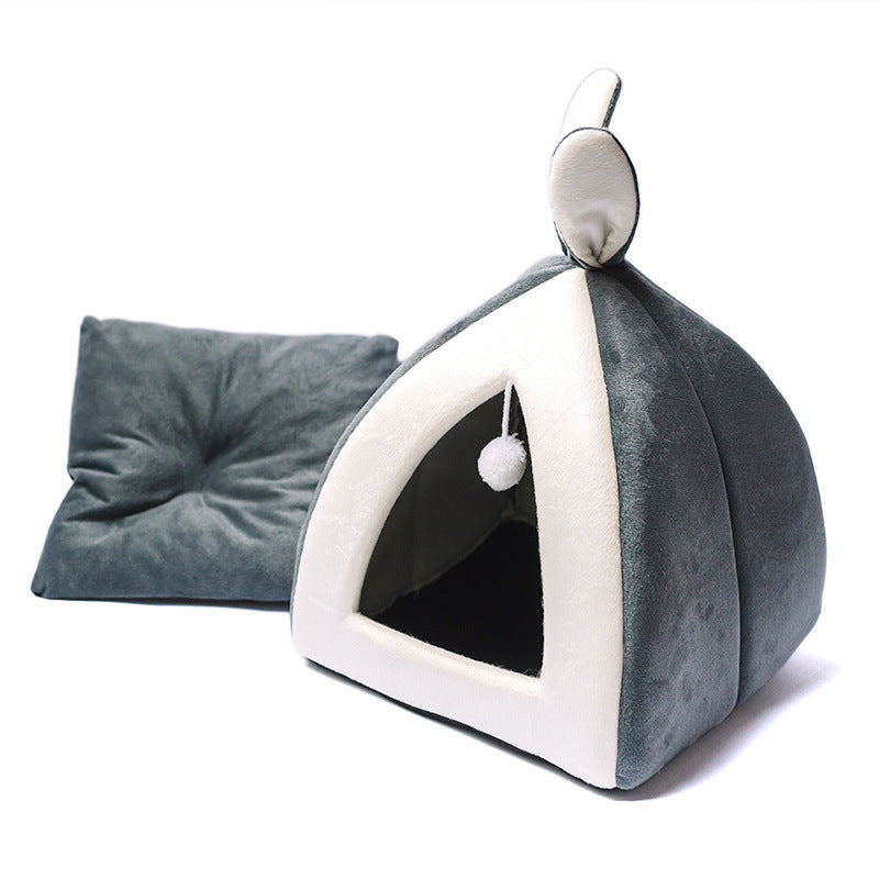 Cat House Cat House Villa Cat Bed Small Dog Kennel - BarkandMeow