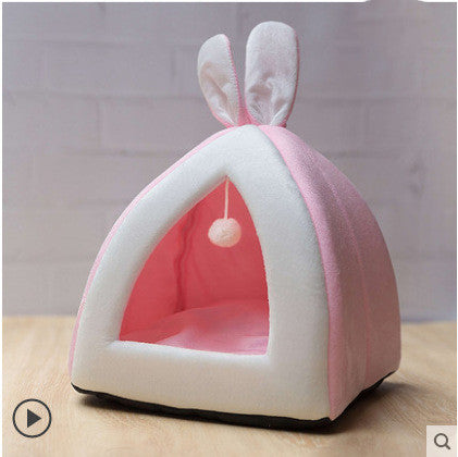 Cat House Cat House Villa Cat Bed Small Dog Kennel - BarkandMeow