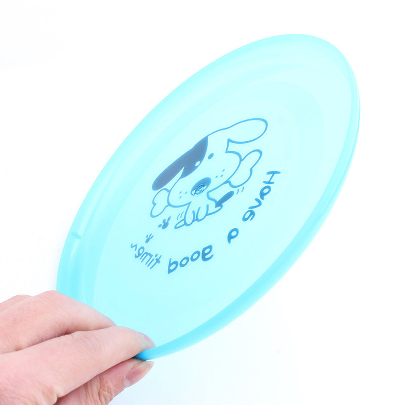 Silicone Flying Saucer Funny Pets Dog Cat Toy Dog Game Flying Discs Resistant Chew Puppy Training Interactive Pet Supplies - BarkandMeow