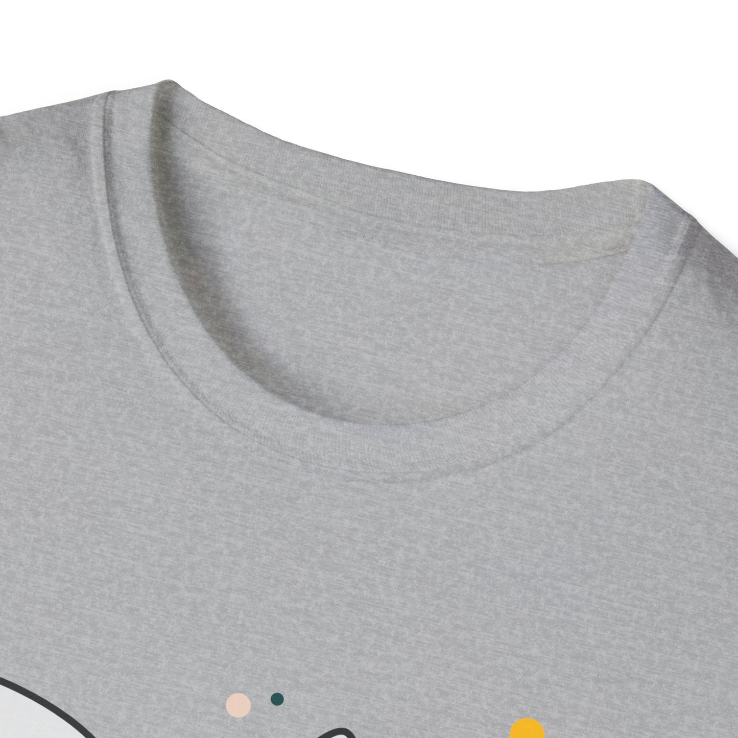 Cute Cat Design Unisex Softstyle T-Shirt, Pet Lover Tee, Animal Graphic Shirt, Gift for Cat Owners, Casual Wear - BarkandMeow