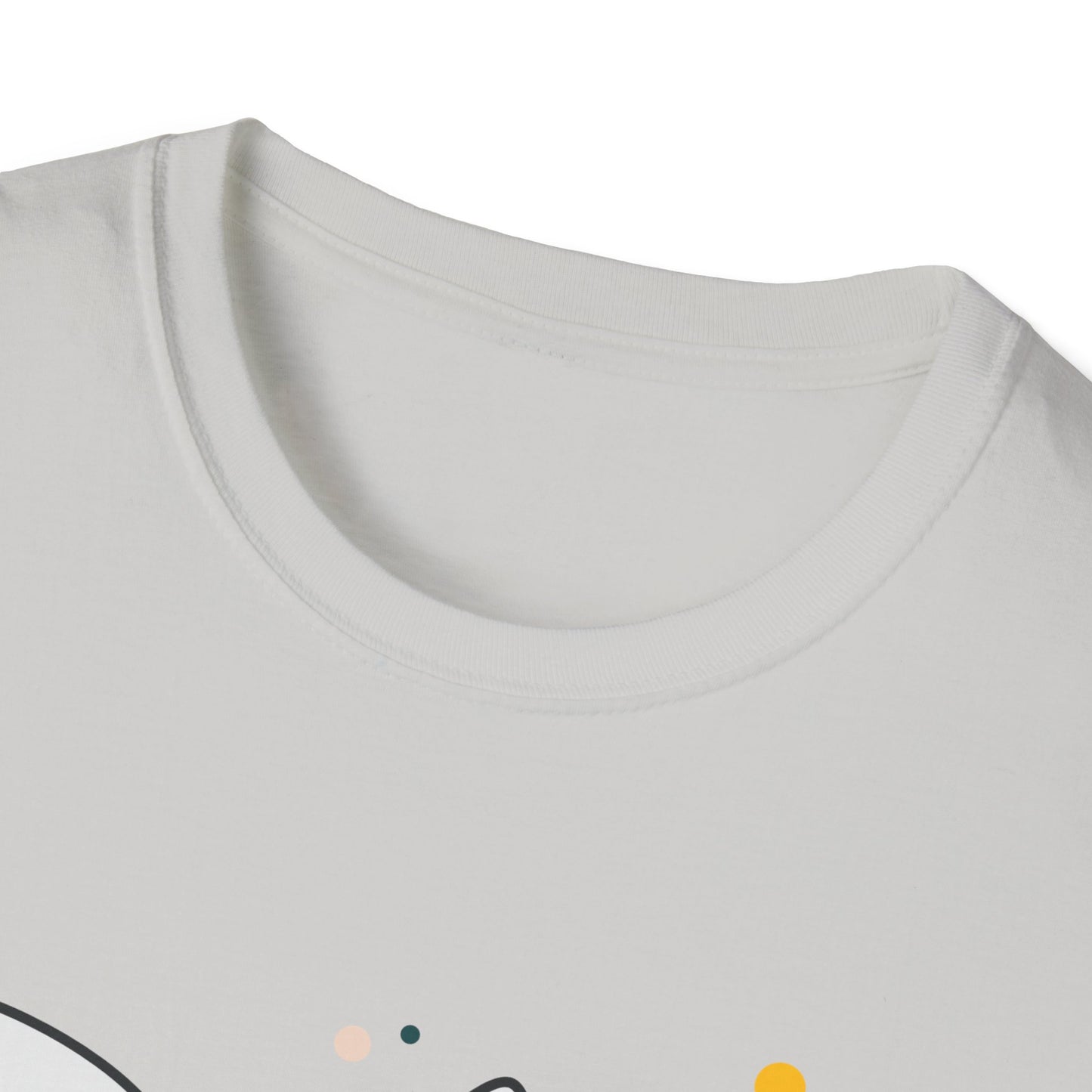 Cute Cat Design Unisex Softstyle T-Shirt, Pet Lover Tee, Animal Graphic Shirt, Gift for Cat Owners, Casual Wear - BarkandMeow