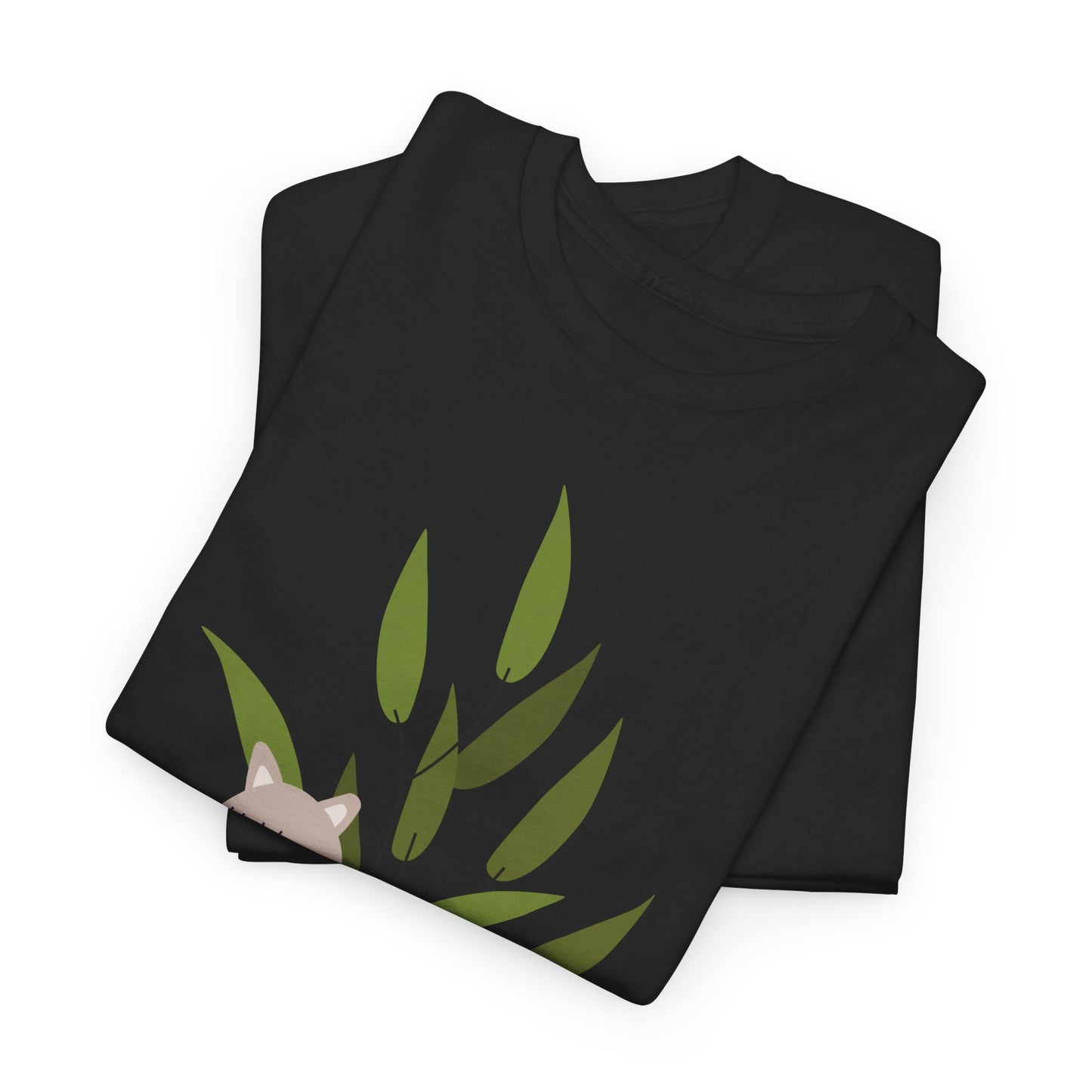 Unisex Cat Plant Tee: Cute Cat Shirt, Animal Lover Gift, Funny Gardening Top, Pet Owner Apparel, Casual Everyday Wear