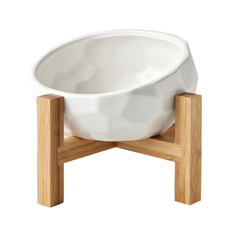 Oblique Mouth Pet Food Bowl for Cats & Dogs - BarkandMeow