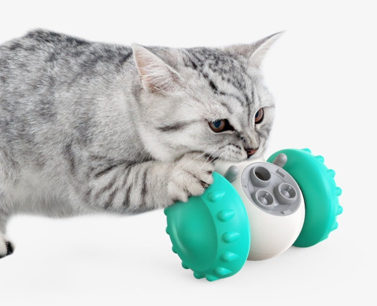 Cat And Dog Toys Slow Food Interactive Balance Car Multifunctional Fun Development Smart Pet Feeding Dog Toy Car Pets Products - BarkandMeow
