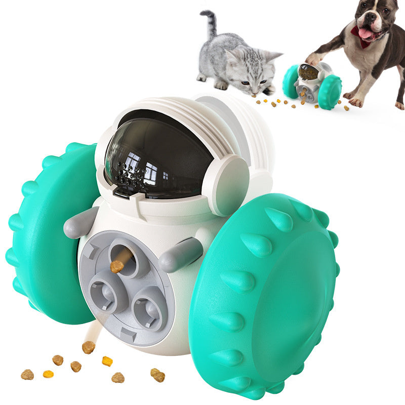 Cat And Dog Toys Slow Food Interactive Balance Car Multifunctional Fun Development Smart Pet Feeding Dog Toy Car Pets Products - BarkandMeow