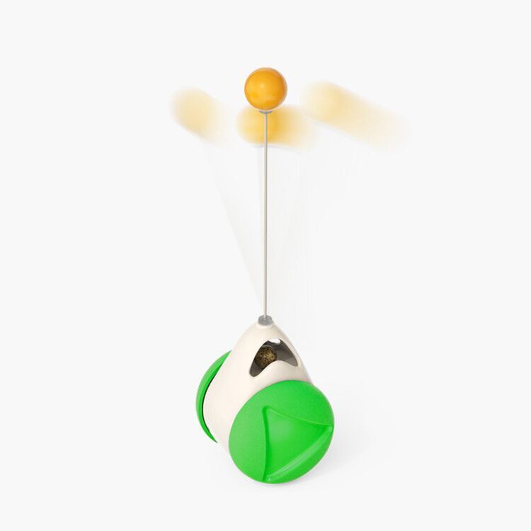 Cat Rotating Windmill Multi-Function Toys Itch Scratching Device Teeth Shining Toy - BarkandMeow