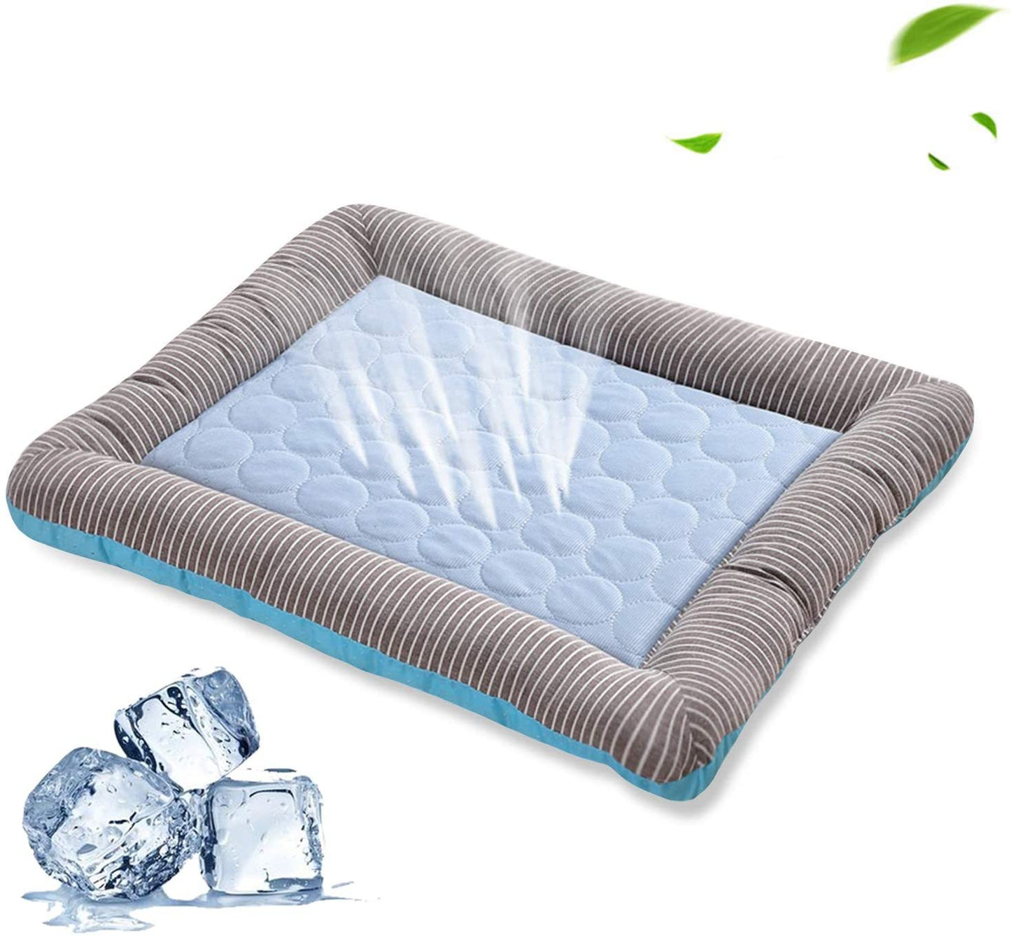 Pet Cooling Pad – Ice Silk, Soft, Breathable Summer Mat for Dogs & Cats - BarkandMeow