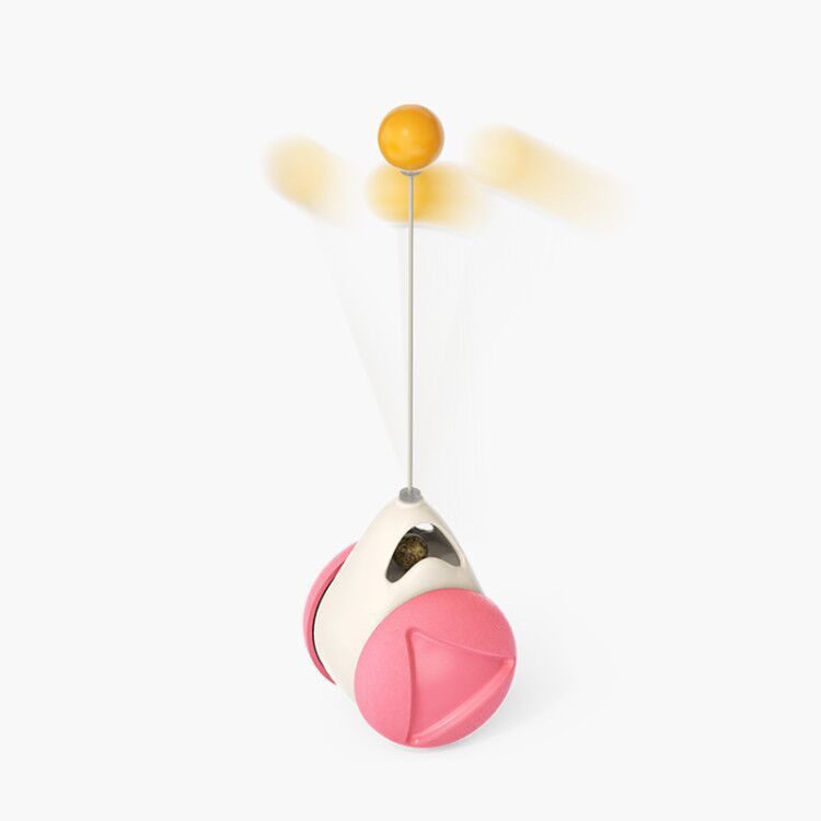Cat Rotating Windmill Multi-Function Toys Itch Scratching Device Teeth Shining Toy - BarkandMeow