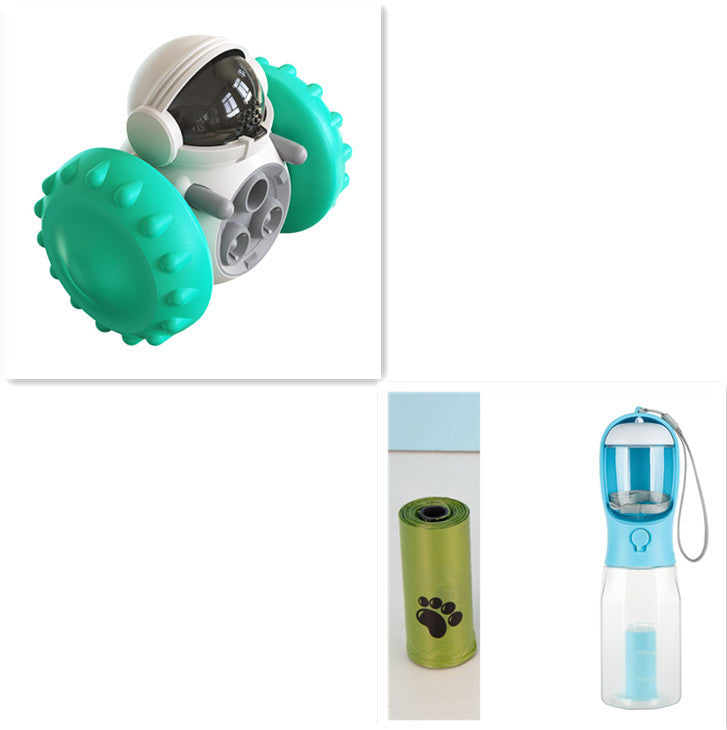 Cat And Dog Toys Slow Food Interactive Balance Car Multifunctional Fun Development Smart Pet Feeding Dog Toy Car Pets Products - BarkandMeow