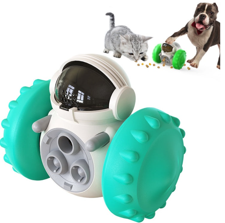 Cat And Dog Toys Slow Food Interactive Balance Car Multifunctional Fun Development Smart Pet Feeding Dog Toy Car Pets Products - BarkandMeow