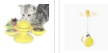 Cat Rotating Windmill Multi-Function Toys Itch Scratching Device Teeth Shining Toy - BarkandMeow