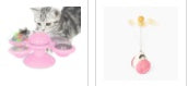 Cat Rotating Windmill Multi-Function Toys Itch Scratching Device Teeth Shining Toy - BarkandMeow