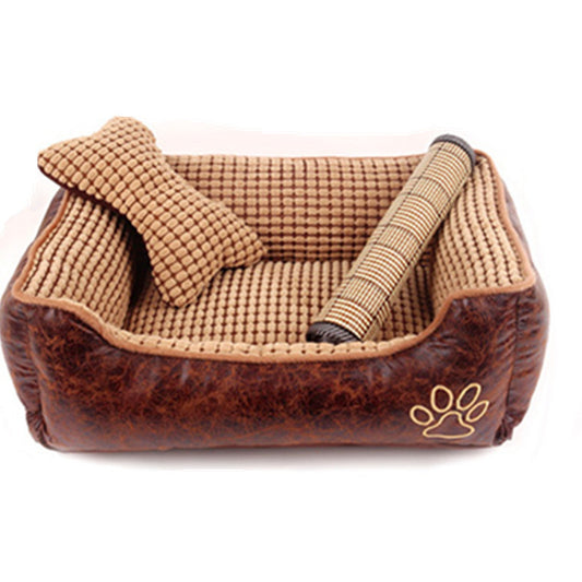 Kennel dog bed dog litter - BarkandMeow