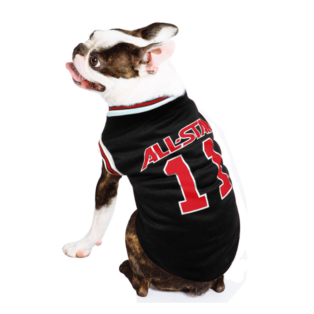 Hot World Cup Ball Spring And Summer Dog Vest Pet Supplies - BarkandMeow