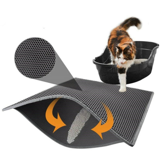 Honeycomb Waterproof Cat Litter Pad - BarkandMeow