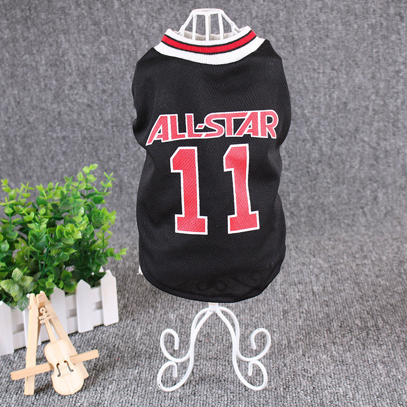 Hot World Cup Ball Spring And Summer Dog Vest Pet Supplies - BarkandMeow