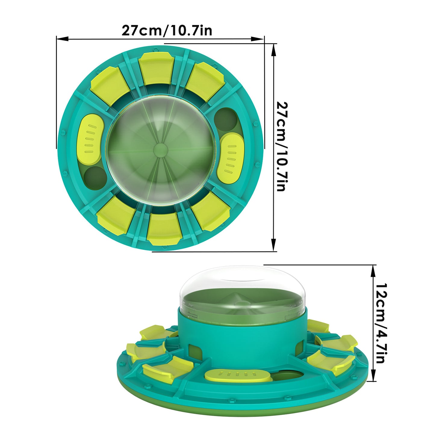 Interactive Dog Puzzle Toy – IQ Booster & Slow Feeder - BarkandMeow