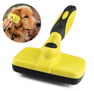Pet Automatic Retractable Comb - BarkandMeow