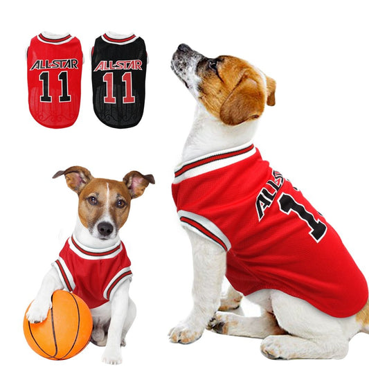 Hot World Cup Ball Spring And Summer Dog Vest Pet Supplies - BarkandMeow