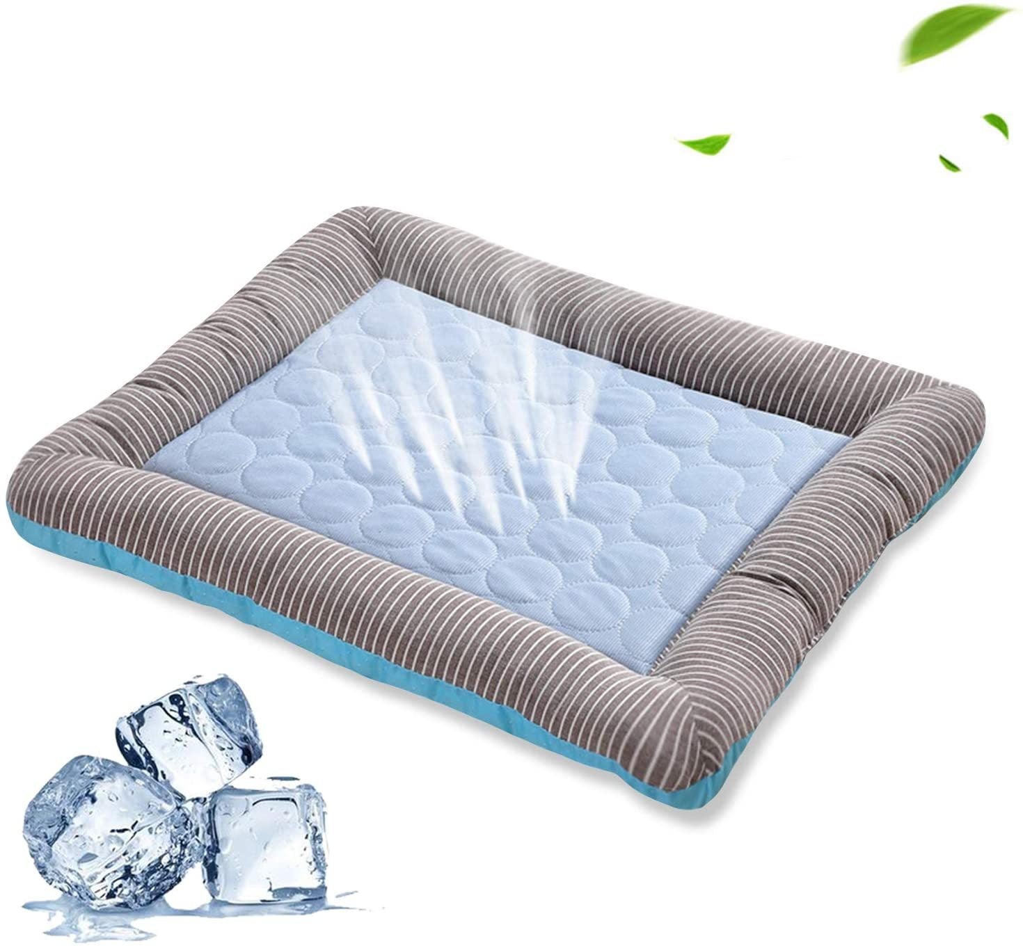 Pet Cooling Pad – Ice Silk, Soft, Breathable Summer Mat for Dogs & Cats - BarkandMeow