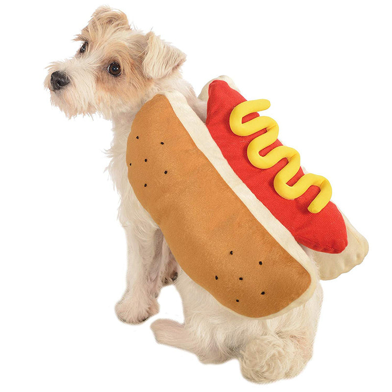 Funny Halloween Costumes For Dogs Puppy Pet Clothing Hot Dog Design Dog Clothes Pet Apparel Dressing Up Cat Party Costume Suit - BarkandMeow