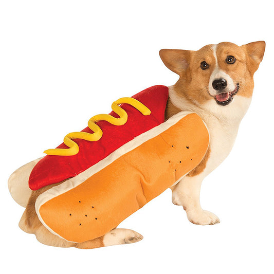 Funny Halloween Costumes For Dogs Puppy Pet Clothing Hot Dog Design Dog Clothes Pet Apparel Dressing Up Cat Party Costume Suit - BarkandMeow
